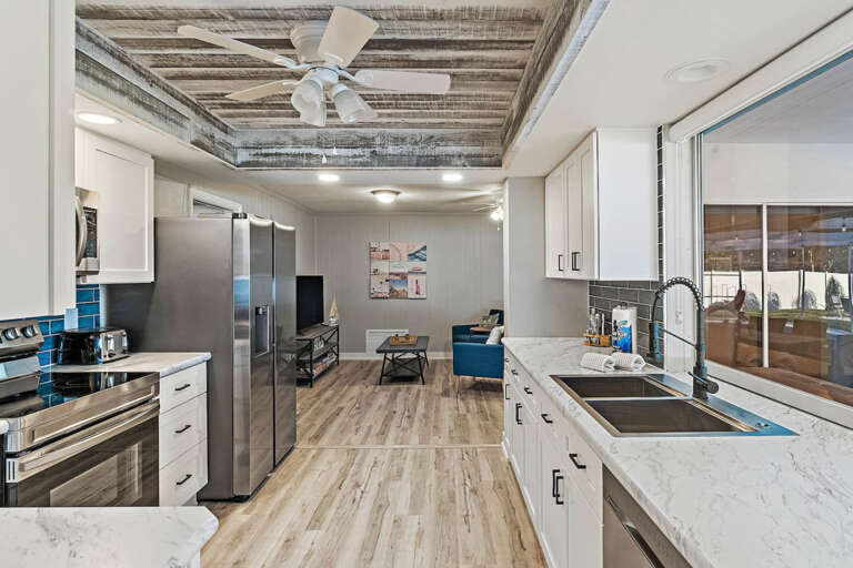 Brand new chef’s kitchen, appliances, cabinets, and decor. Brand new chef’s kitchen, appliances, cabinets, and decor.