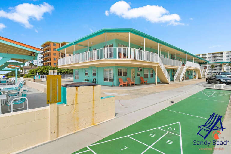 Shuffle Board Court and Front of Sea Rocket