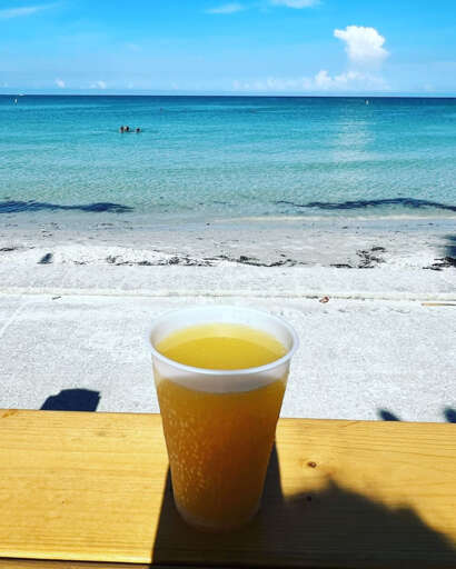 Relaxing on the Beach