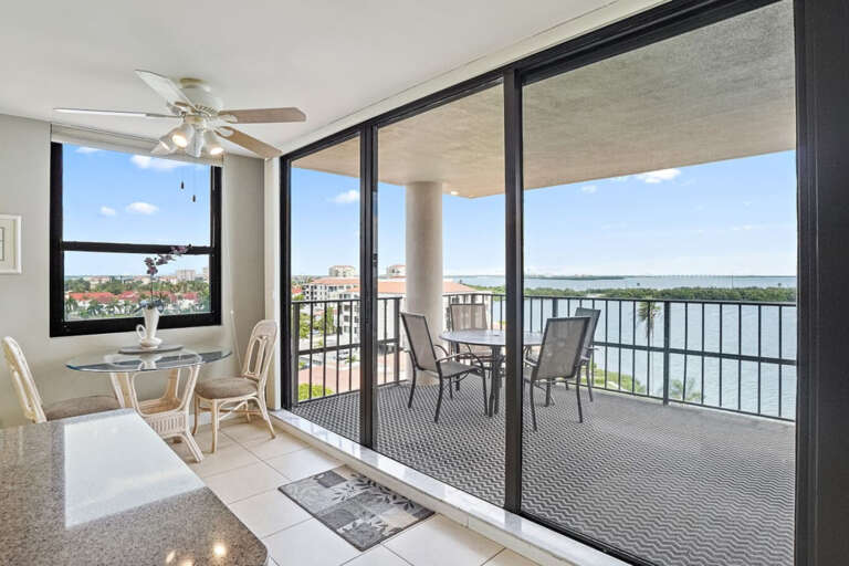 Balcony with Seating and a View Balcony with Seating and a View