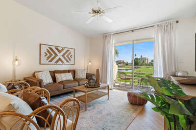 Living Area with a View Living Area with a View