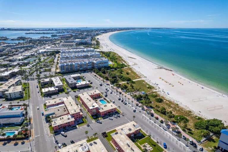 Aerial View of Gulf Winds and Surrounding Area