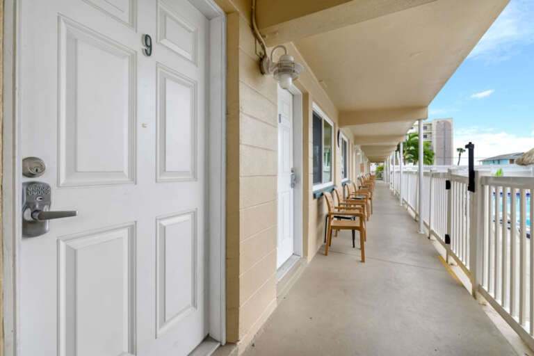 View of Front Unit with Seating Area