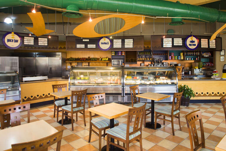 Enjoy a specialty coffee from the Market Deli!