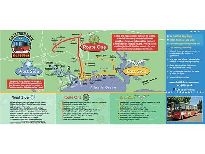 Old Orchard Beach Trolley 