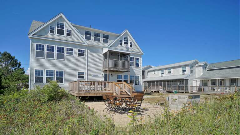 View of property from beach