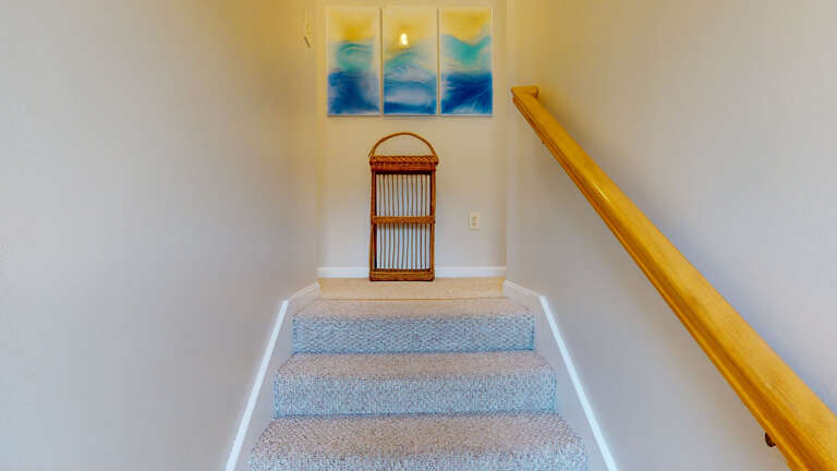 Stairs to second floor