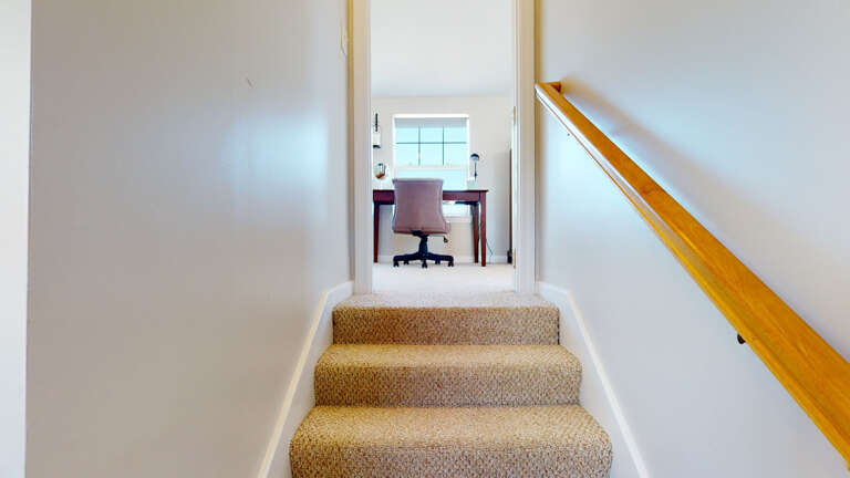 Stairs to third floor