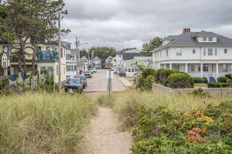 Taken from beach looking toward unit