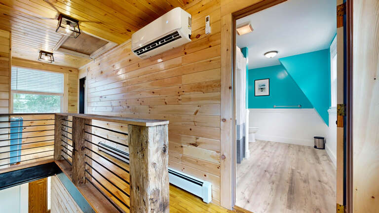 Single Split located in the home 