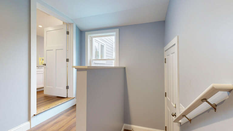 Landing at the top of the stairs Landing at the top of the stairs