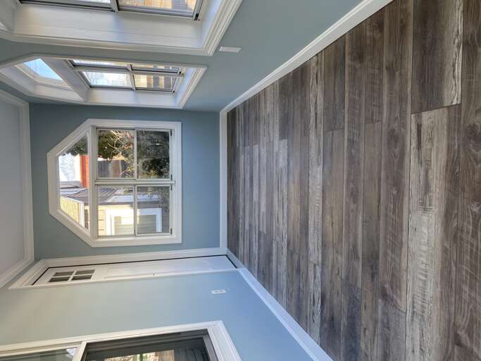 Front porch recently renovated  Front porch recently renovated