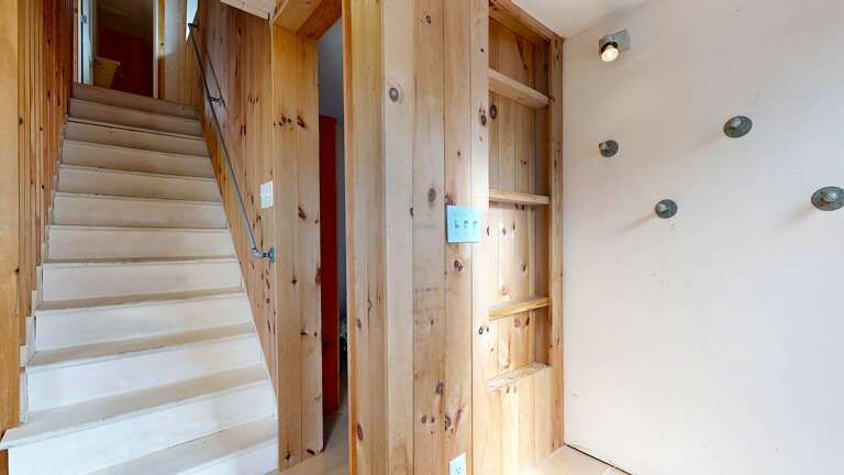 Stairs to second floor 