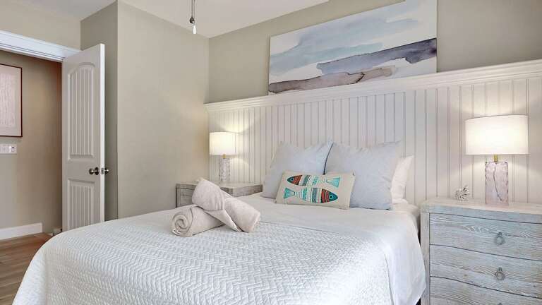 First Floor Bedroom | Queen Bed  First Floor Bedroom | Queen Bed