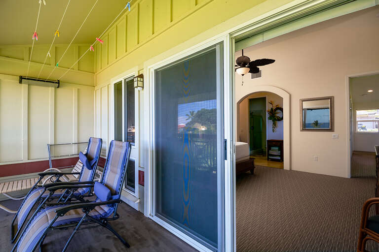 Lanai to Master Bedroom