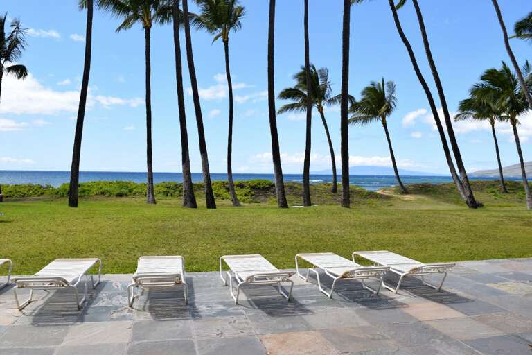 Relax on your ground floor lanai