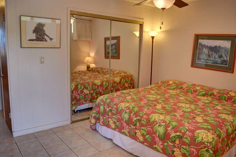 Large bedroom with plenty of storage Large bedroom with plenty of storage