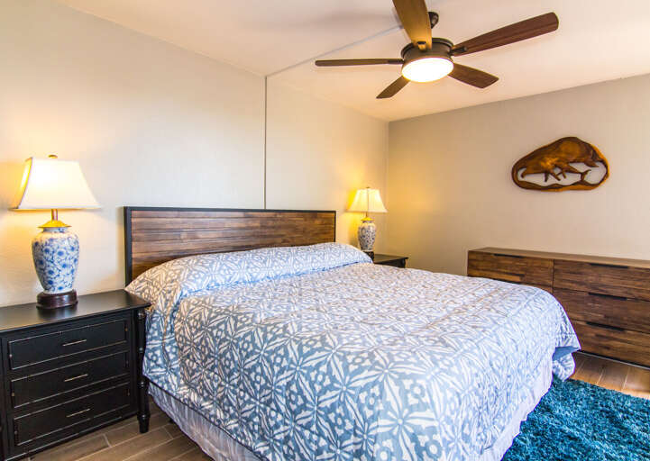 Bright and open master bedroom