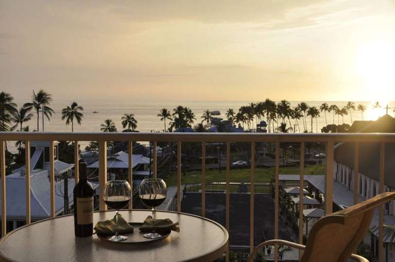 Wine at Sunset