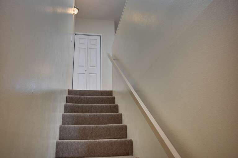 Stairs to the bedrooms Stairs to the bedrooms