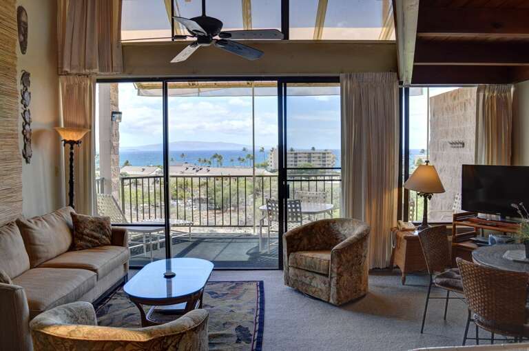 Expansive ocean views from this condo