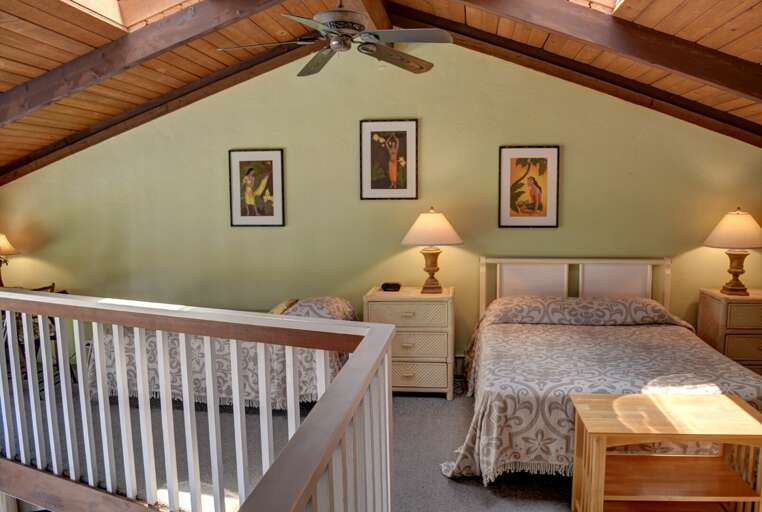 Upstairs loft