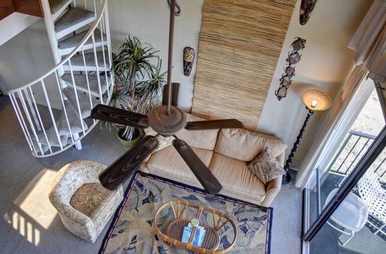 View of the condo from above