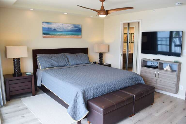 Bedroom with King bed