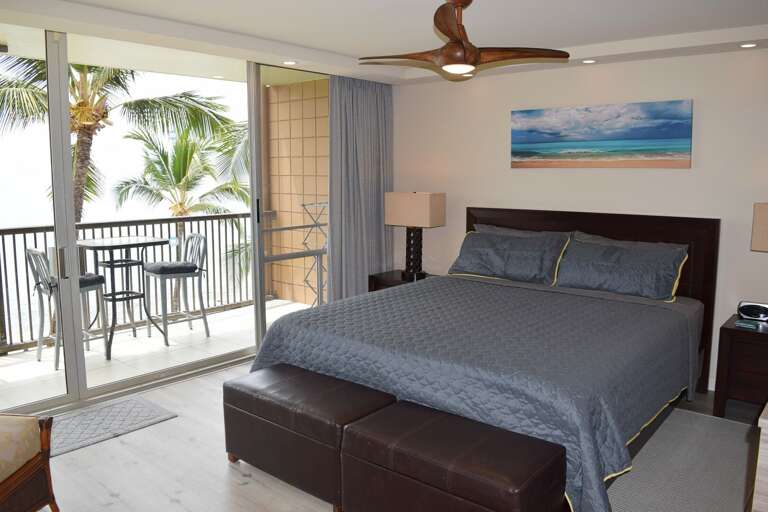 Master bedroom with incredible ocean view