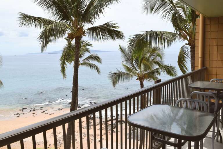 Private lanai ocean view