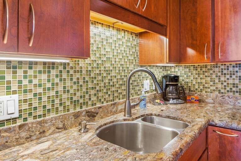 Fully stocked kitchen