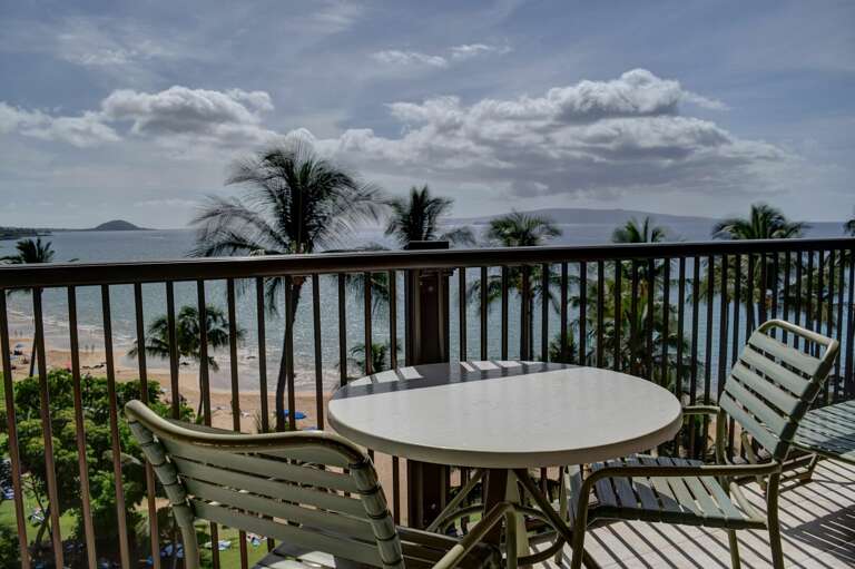 Oceanfront views from this Lanai