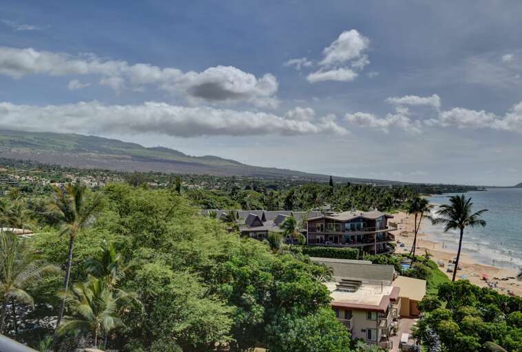 View of Haleakala from Lanai