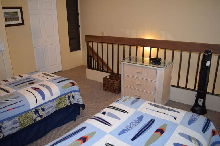 Storage space for the guest room