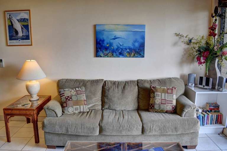 Comfortable sofa to relax on