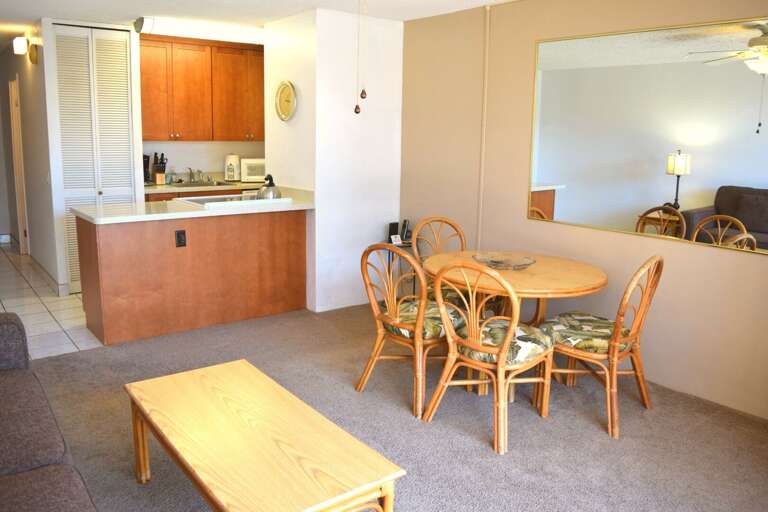 Spacious living area