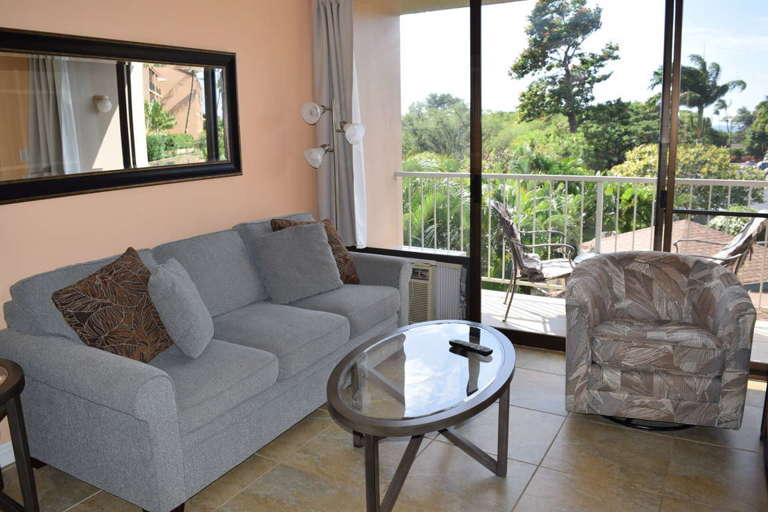 Extra seating in the living area