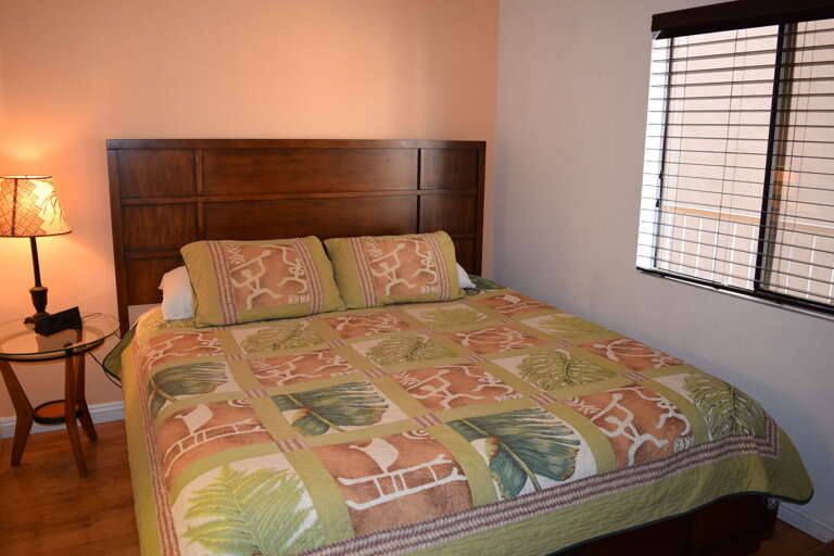 Master bedroom with King bed