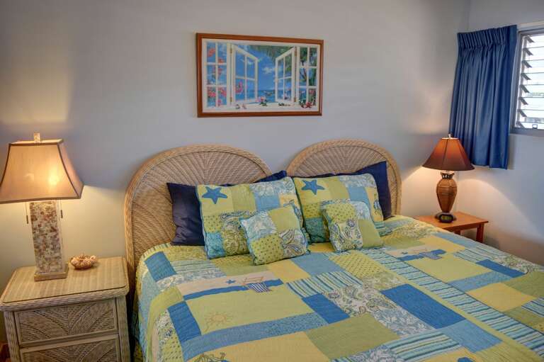 Guest bedroom with King bed set up Guest bedroom with King bed set up