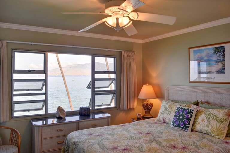 Sleep soundly with the waves crashing on shore below Sleep soundly with the waves crashing on shore below