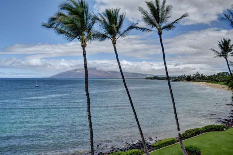 Unobstructed beach views from your lanai