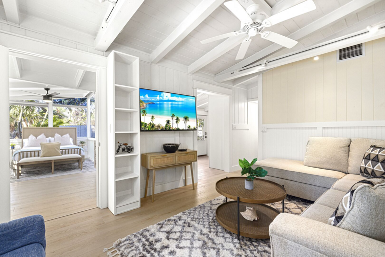 Bright airy living area