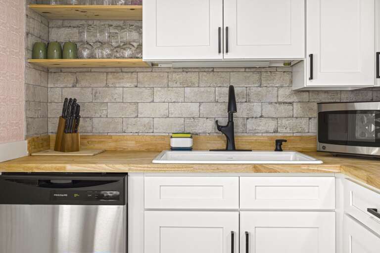 Butchers block counters