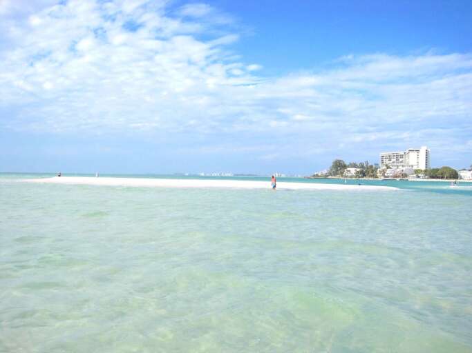 Siesta Key dry sand bar Siesta Key dry sand bar