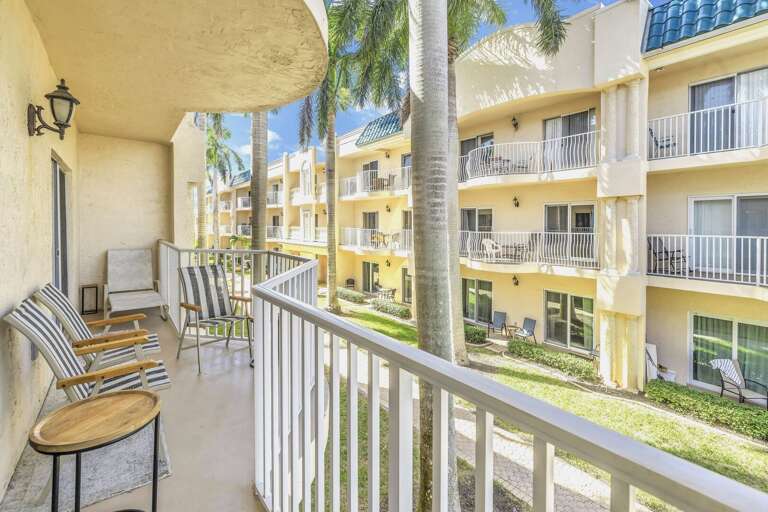 Private balcony with bay-views, Siesta Key 3BR Private balcony with bay-views, Siesta Key 3BR