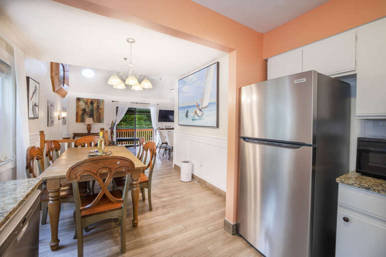 Two full kitchens each with dining for 8, Siesta Key Village 6BR