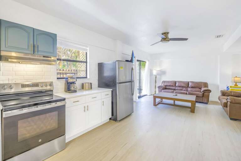 Newly remodeled living area, Siesta Key 2BR