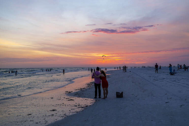 Worlds Best Sunsets - with siesta key paraglider | Siesta Key 1BR