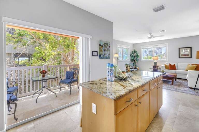 Alfresco dining balcony and grill