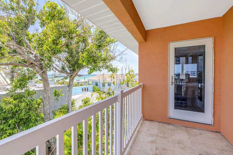 Balcony with amazing sunsets
